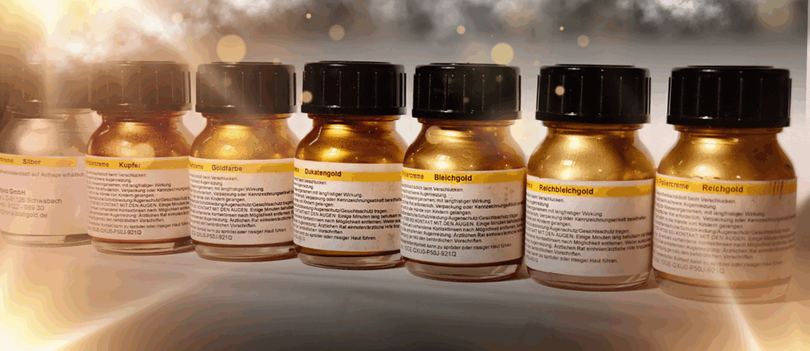 Kremy polerskie, kolory Reichbleichgold, goldfarbe, reichgold, kupfer, silber, dukatengold, Noris East