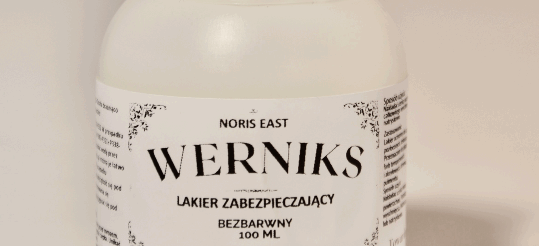 Lakier zabezpieczający, WARNISZ (VARNISH) bezbarwny | Akrylowy, wodny, transparentny | 100 ml